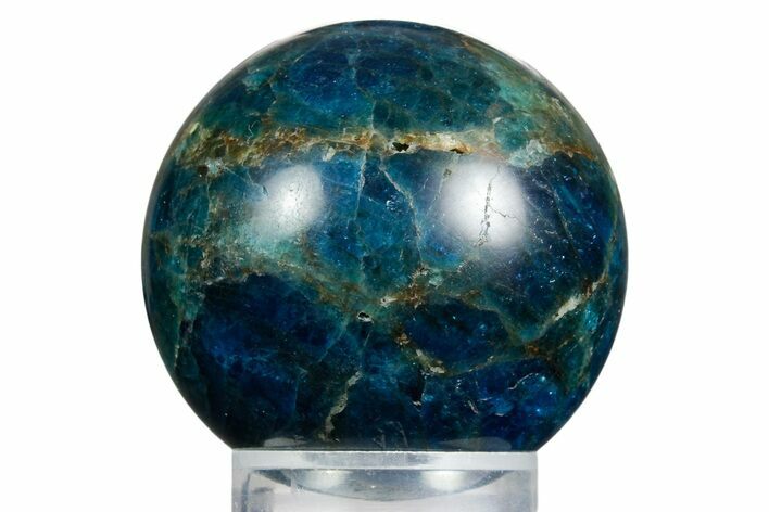 Bright Blue Apatite Sphere - Madagascar #334038